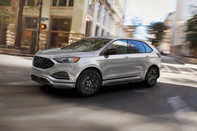 Carbonized Gray Metallic 2023 Ford Edge SUV / Crossover All-Wheel Drive 8-Speed Automatic