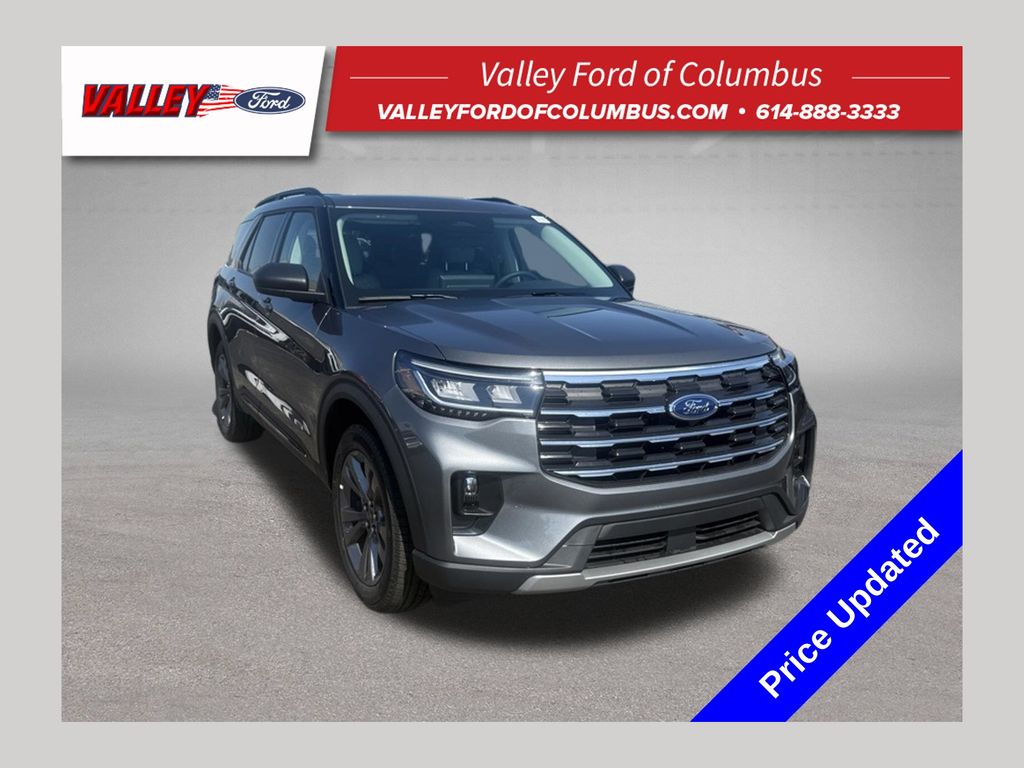 Gray Metallic 2026 Ford Explorer SUV / Crossover All-Wheel Drive Automatic