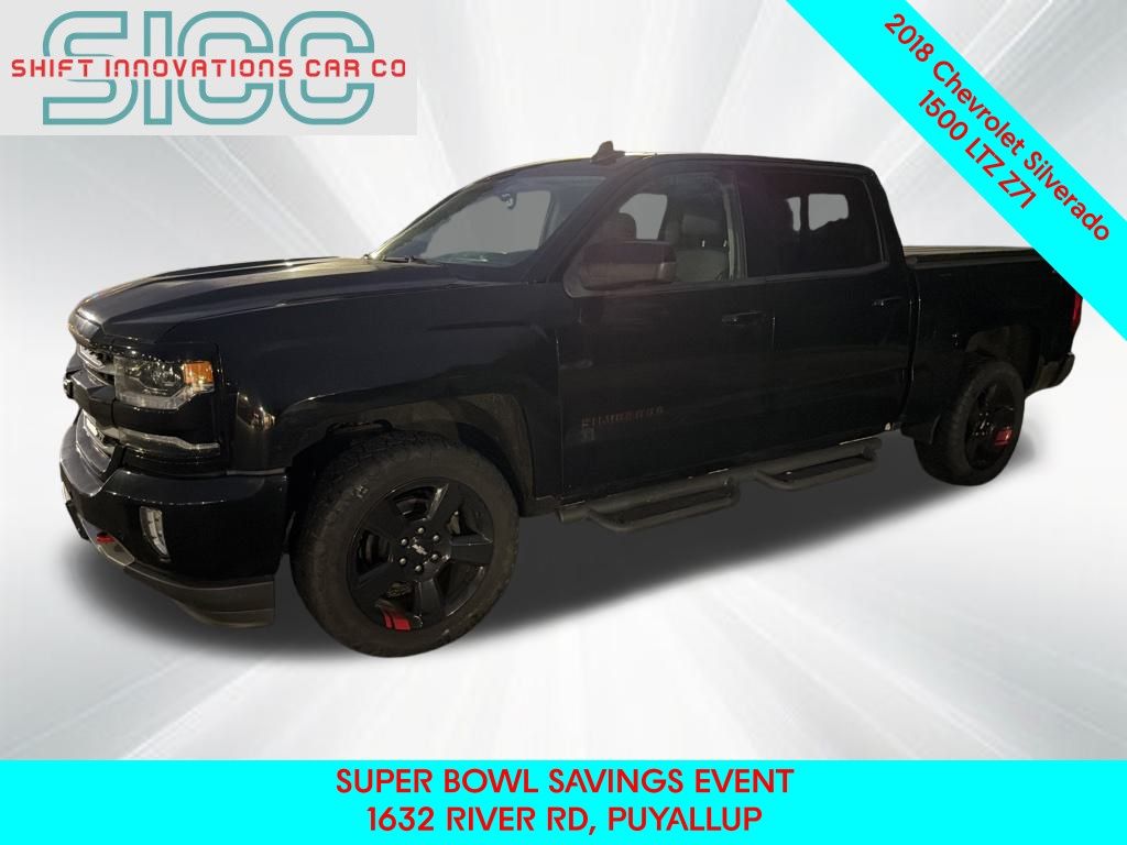 2018 Chevrolet Silverado 1500 LTZ Crew Cab 4WD