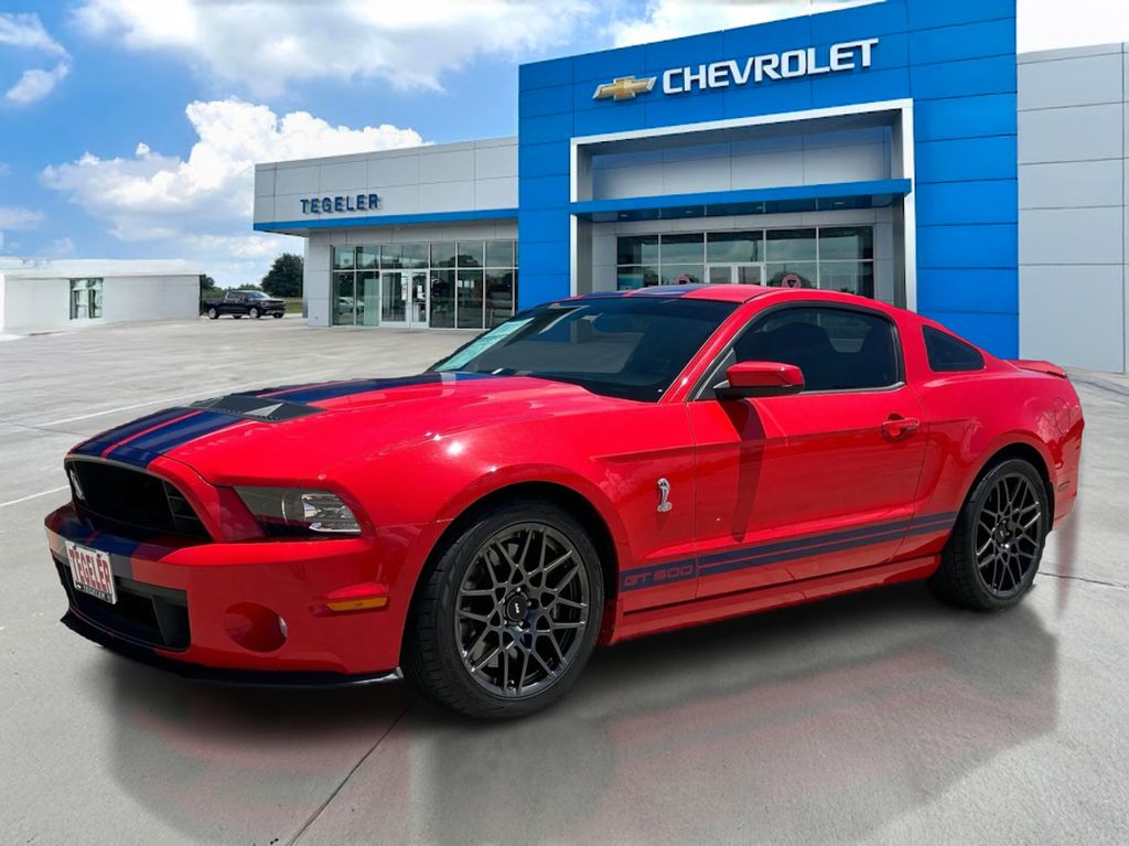 Race Red 2014 Ford Mustang Shelby GT500 Coupe RWD Coupe Rear-Wheel Drive 6-Speed Manual