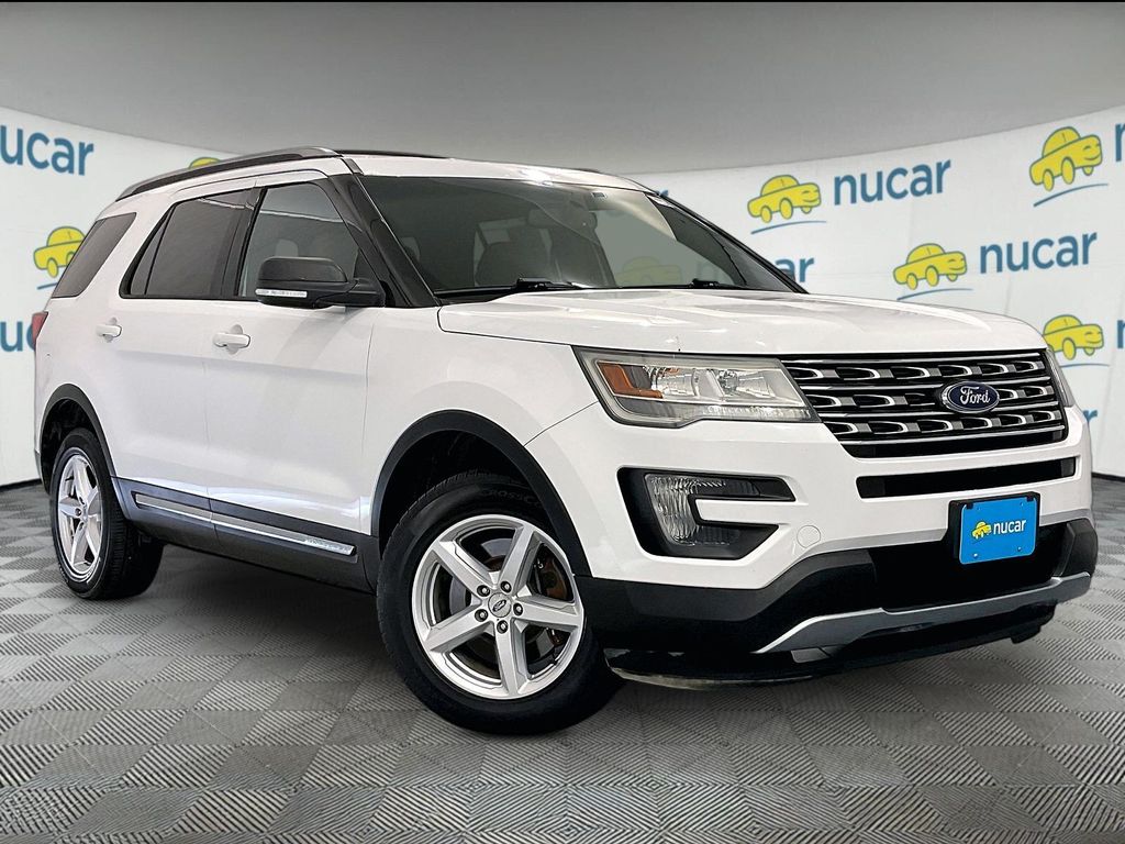 Oxford White 2016 Ford Explorer SUV / Crossover All-Wheel Drive 6-Speed Automatic
