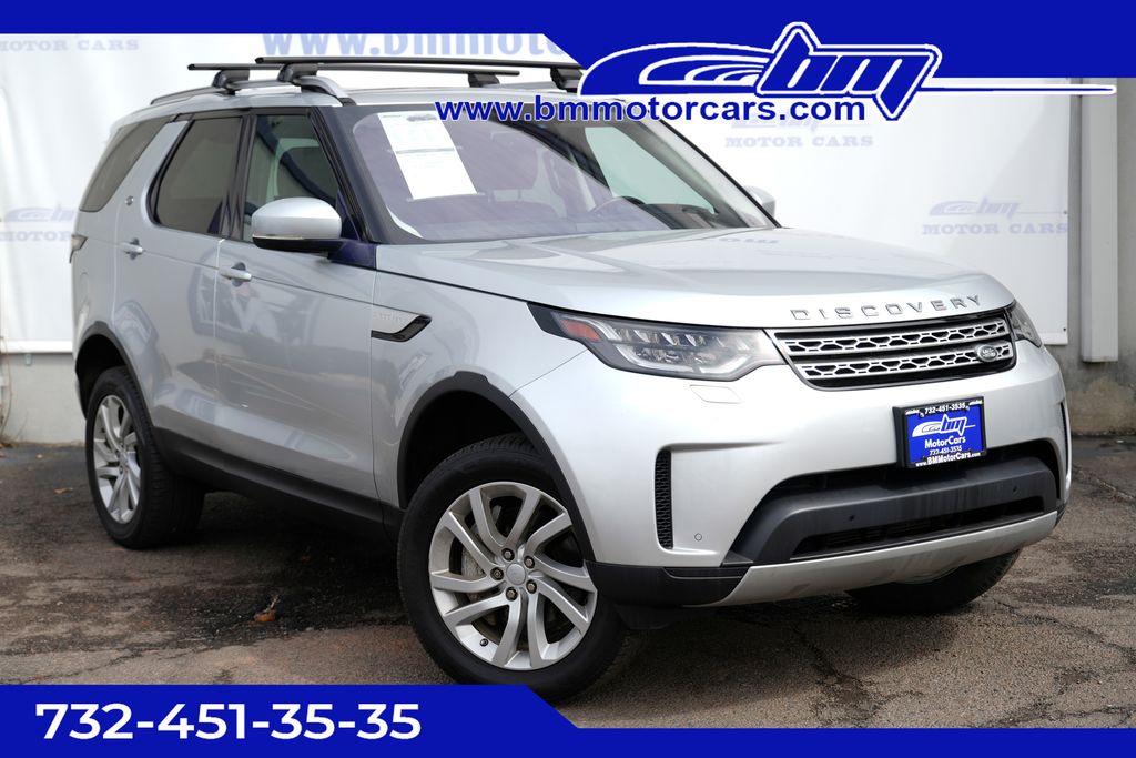 Silver 2018 Land Rover Discovery V6 HSE AWD SUV / Crossover All-Wheel Drive 8-Speed Automatic