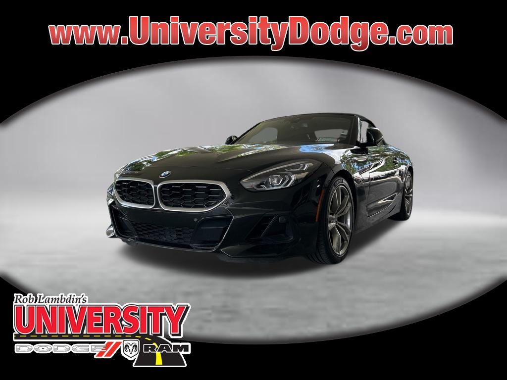 Black Sapphire Metallic 2025 BMW Z4 sDrive30i RWD Convertible Rear-Wheel Drive 8-Speed Automatic