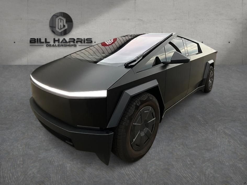 Black 2025 Tesla Cybertruck Pickup Truck All-Wheel Drive 1-Speed Automatic