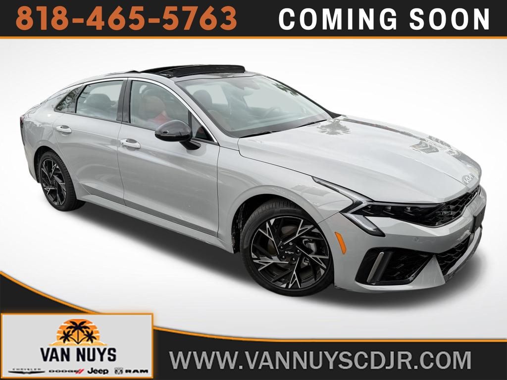 Wolf Gray 2025 Kia K5 GT-Line FWD Sedan Front-Wheel Drive 8-Speed Automatic