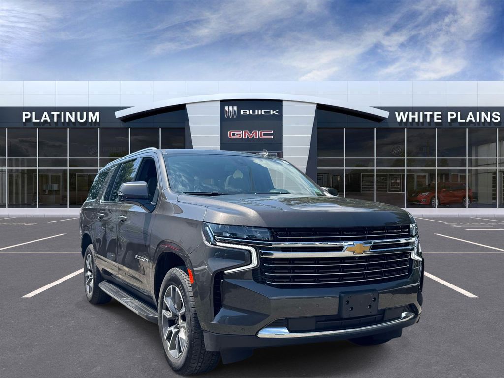 Graywood Metallic 2021 Chevrolet Suburban SUV / Crossover Four-Wheel Drive