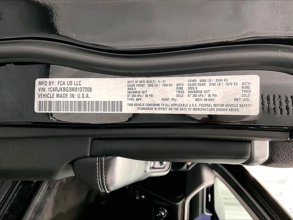 2021 Jeep Grand Cherokee L — photo 36