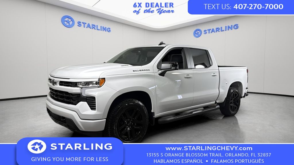 Summit White 2026 Chevrolet Silverado 1500 Pickup Truck 4X2 8-Speed Automatic