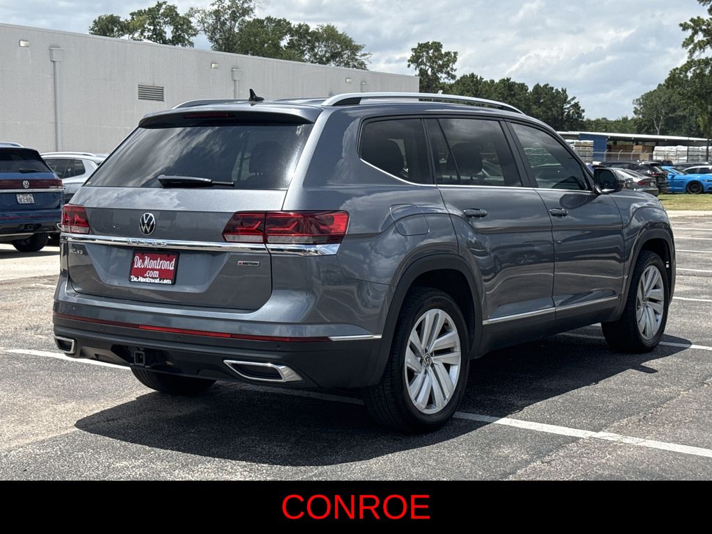 2021 Volkswagen Atlas SEL Gray at Bayway Cadillac of The Woodlands