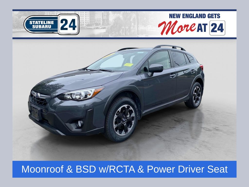 Gray Metallic 2023 Subaru Crosstrek SUV / Crossover All-Wheel Drive Continuously Variable Transmission