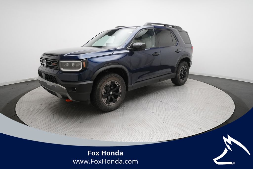Black (Obsidian Blue Pearl) 2026 Honda Passport SUV / Crossover All-Wheel Drive Automatic