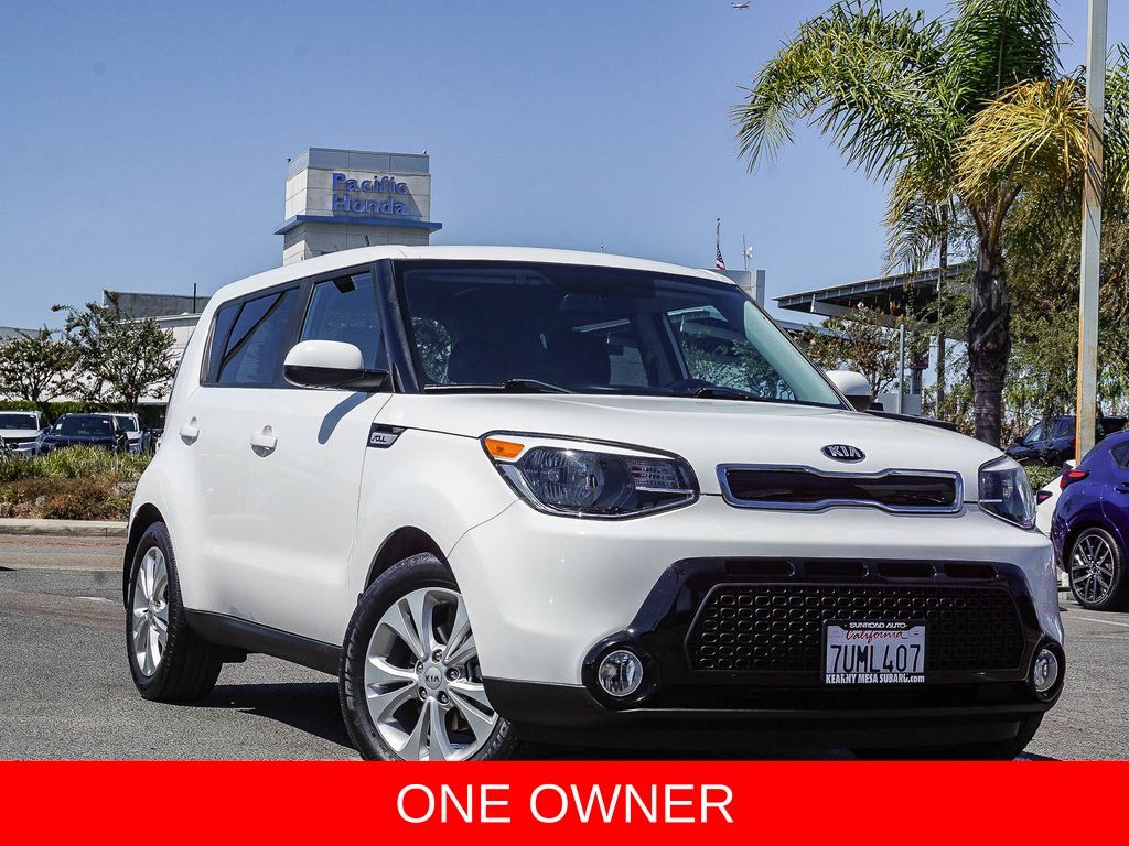 Clear White 2016 Kia Soul Wagon Front-Wheel Drive 6-Speed Automatic