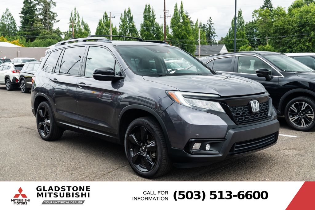 Gray (Modern Steel Metallic) 2019 Honda Passport SUV / Crossover All-Wheel Drive Automatic