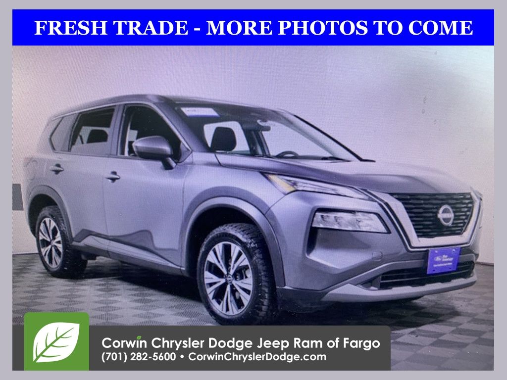 Gray (Gun Metallic) 2023 Nissan Rogue SV AWD SUV / Crossover All-Wheel Drive Continuously Variable Transmission