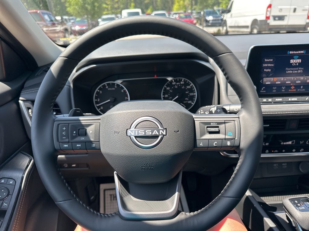 2025 Super Black Nissan Rogue SV FWD SUV