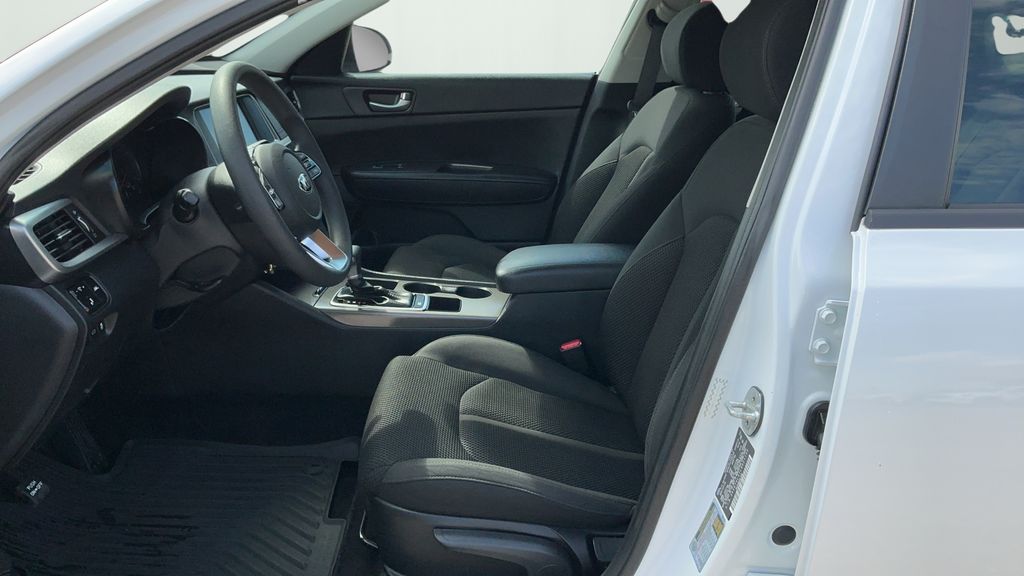 2020 Kia Optima LX White at Joe Myers Mazda Kia