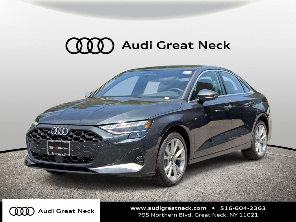 Gray 2026 Audi A3 Hatchback 7-Speed Automatic