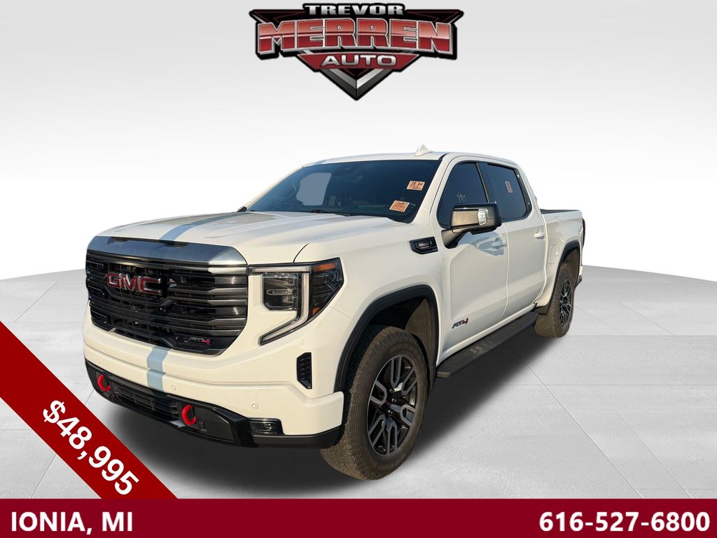 Summit White 2023 GMC Sierra 1500 Pickup Truck Four-Wheel Drive Automatic