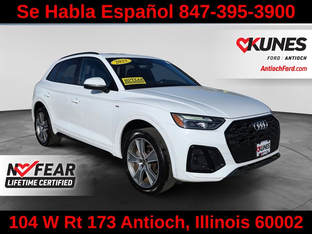 White 2025 Audi Q5 SUV / Crossover All-Wheel Drive 7-Speed Automatic