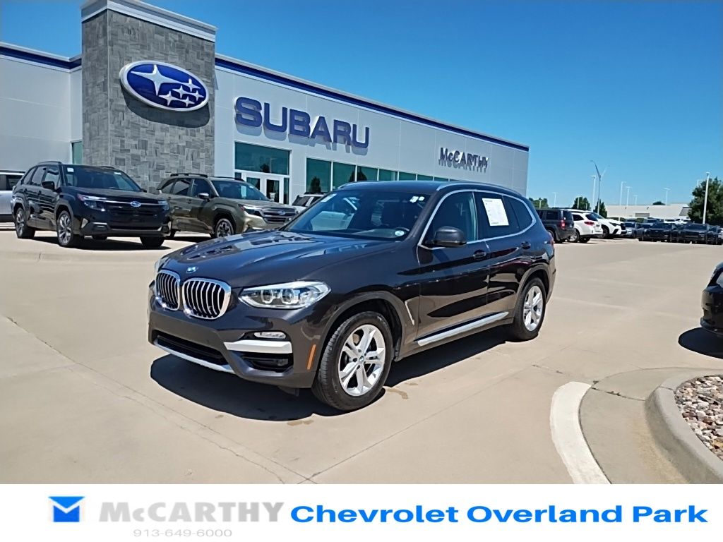 Gray (Dark Graphite) 2019 BMW X3 SUV / Crossover All-Wheel Drive 8-Speed Automatic