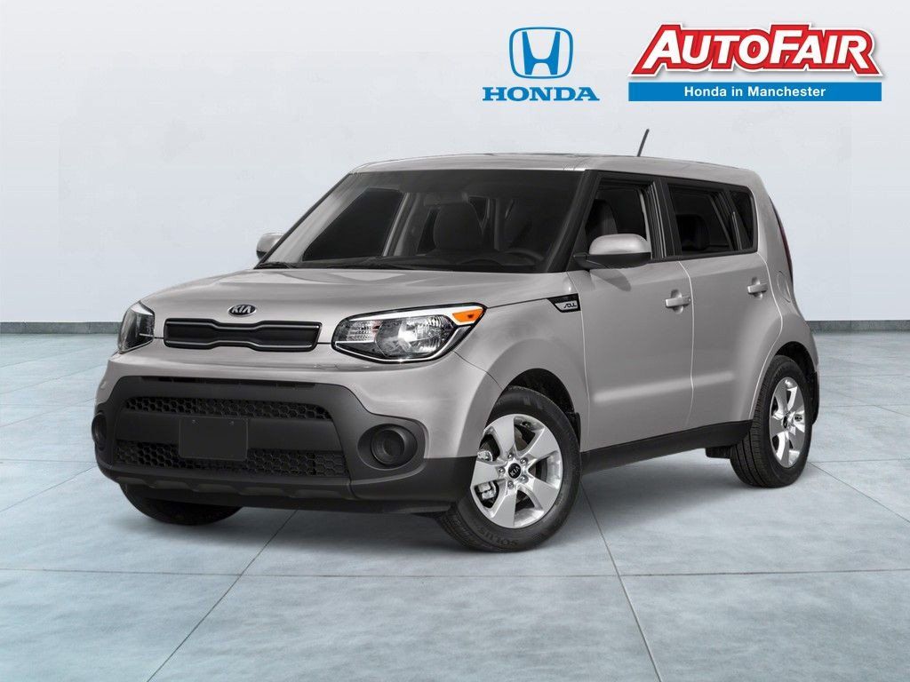 Bright Silver 2017 Kia Soul Wagon Front-Wheel Drive 6-Speed Automatic