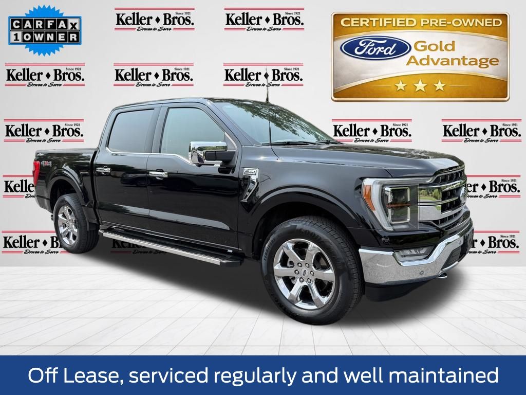 Black Metallic 2023 Ford F-150 Pickup Truck Four-Wheel Drive Automatic