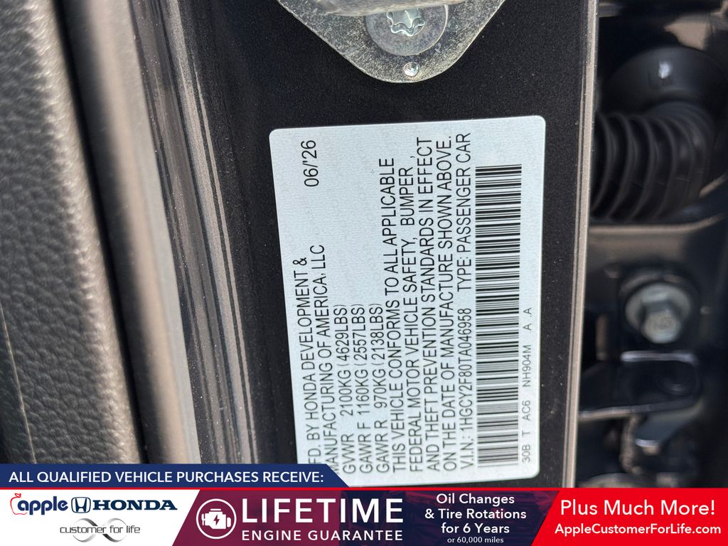 2026 Honda Accord Hybrid Touring
