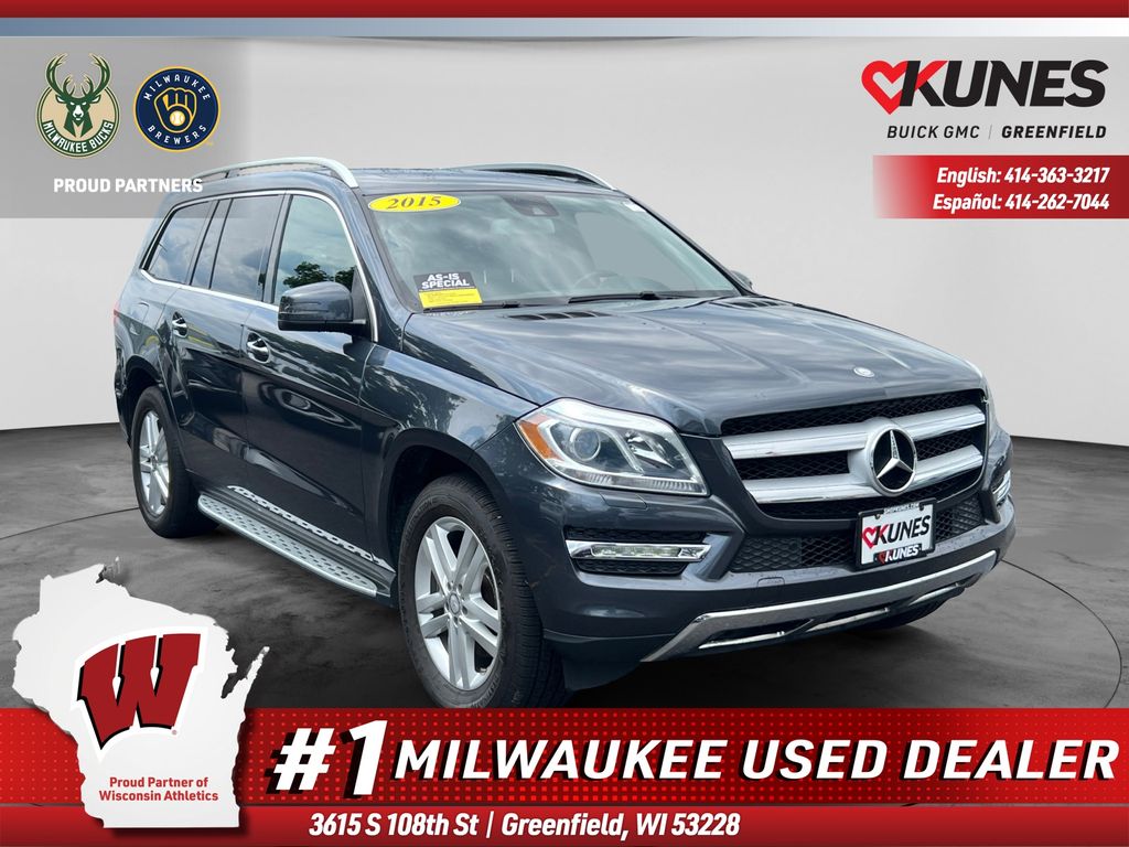 Gray 2015 Mercedes-Benz GL-Class SUV / Crossover All-Wheel Drive 7-Speed Automatic