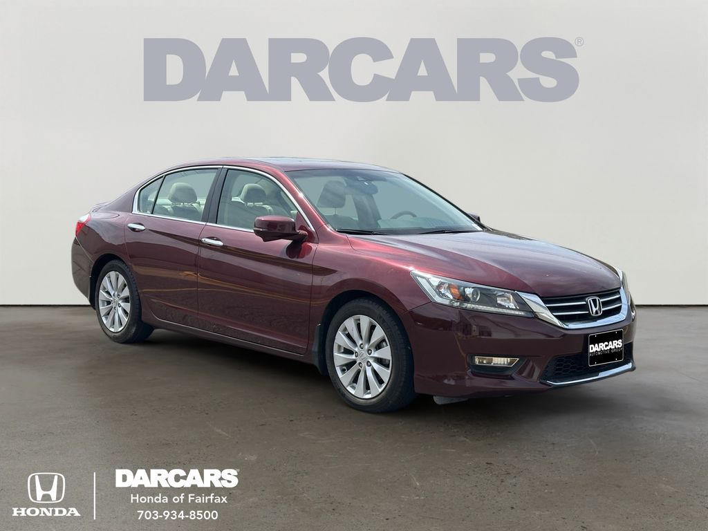 San Marino Red 2013 Honda Accord EX-L Sedan Front-Wheel Drive Continuously Variable Transmission