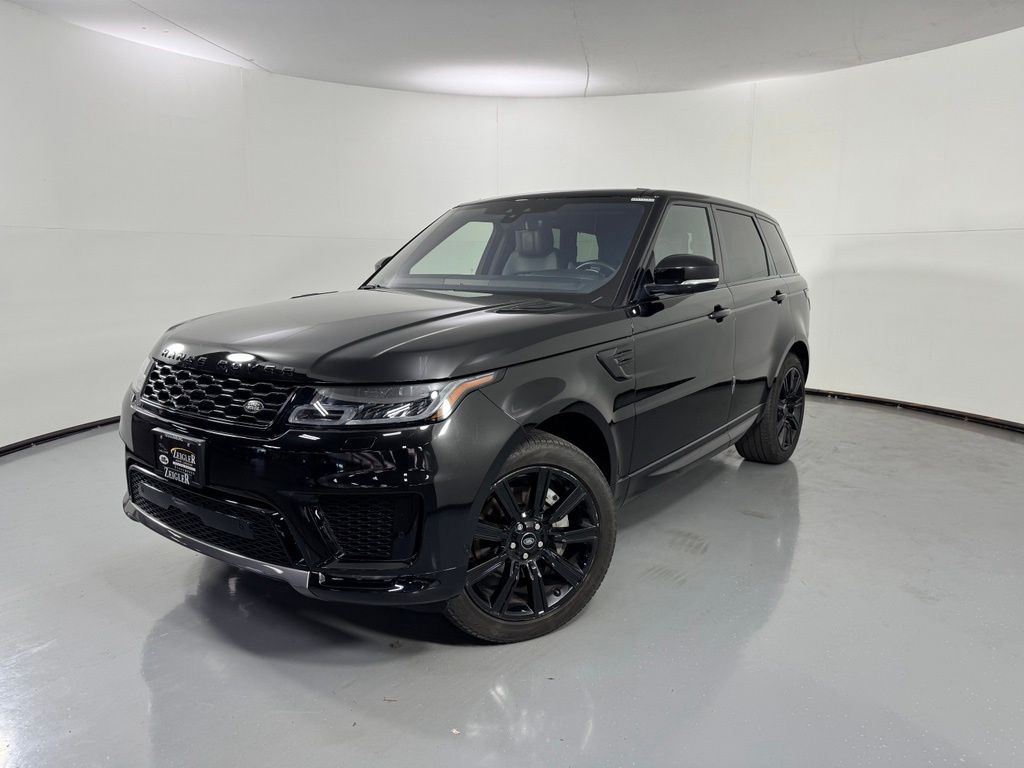 Santorini Black 2021 Land Rover Range Rover Sport Silver Edition HSE AWD SUV / Crossover All-Wheel Drive 8-Speed Automatic