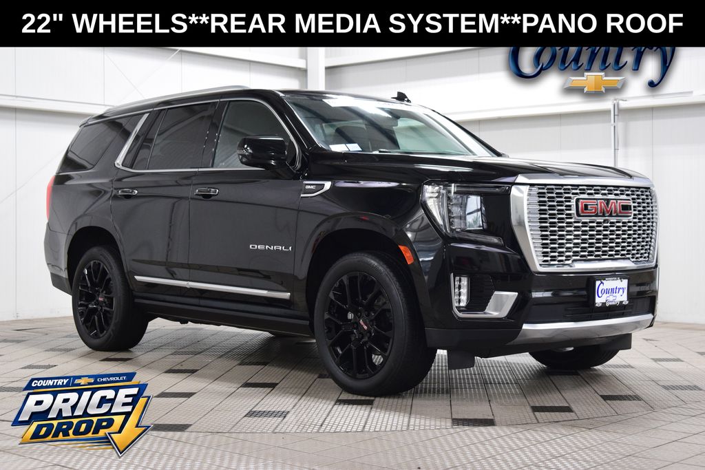 Onyx Black 2024 GMC Yukon SUV / Crossover Four-Wheel Drive Automatic