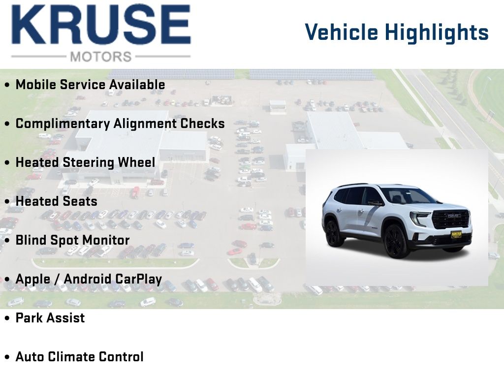 2026 GMC Acadia Elevation