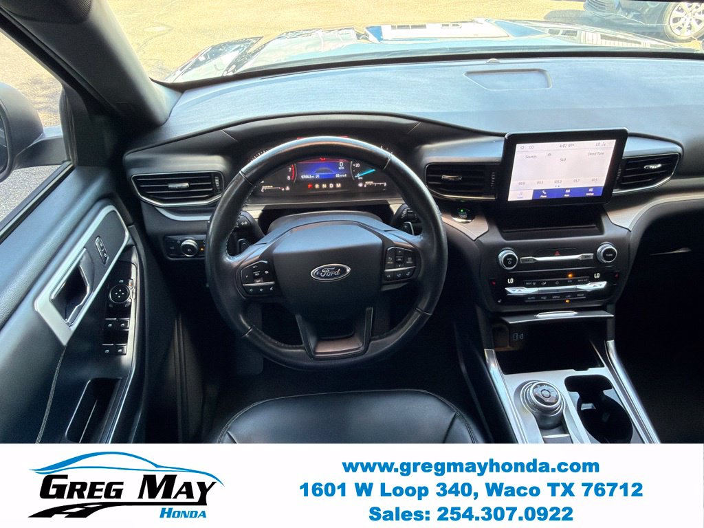 2020 Ford Explorer XLT Black at Greg May Honda