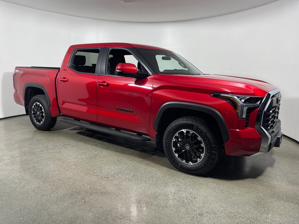 Red 2026 Toyota Tundra Pickup Truck Four-Wheel Drive Automatic