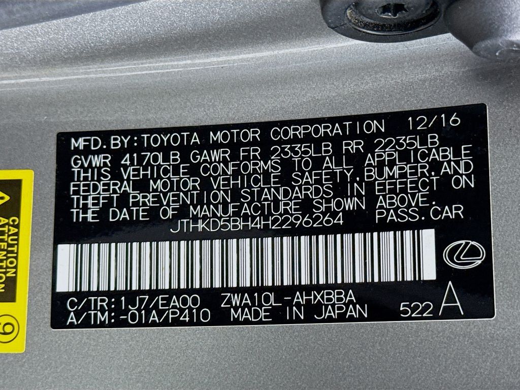 2017 Lexus CT 200h 32