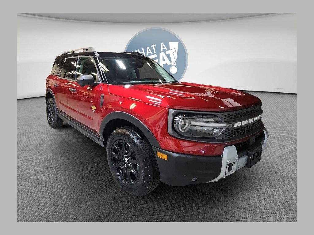 Ruby Red Metallic 2025 Ford Bronco Sport SUV / Crossover All-Wheel Drive 8-Speed Automatic