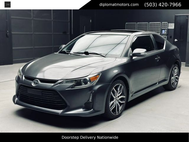 Magnetic Gray Metallic 2015 Scion tC Base Coupe Front-Wheel Drive 6-Speed Automatic