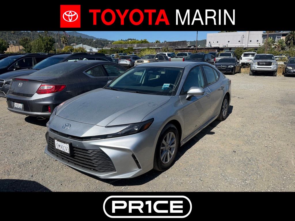 Celestial Silver Metallic 2026 Toyota Camry Sedan Front-Wheel Drive Continuously Variable Transmission