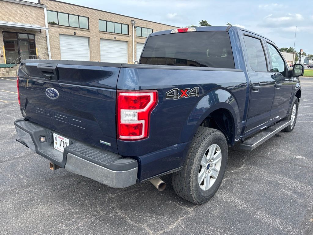 2020 Blue Ford F-150 XLT 4X4 Truck
