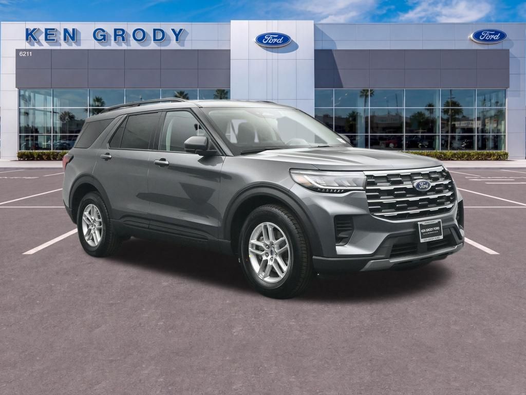 Gray Metallic 2026 Ford Explorer SUV / Crossover Rear-Wheel Drive Automatic