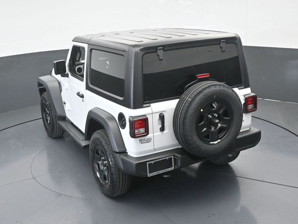 New 2026 bright white clearcoat Jeep Sport image 38