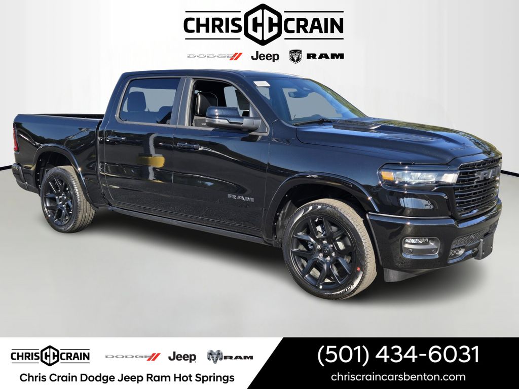 Diamond Black 2026 RAM 1500 Pickup Truck Four-Wheel Drive 8-Speed Automatic