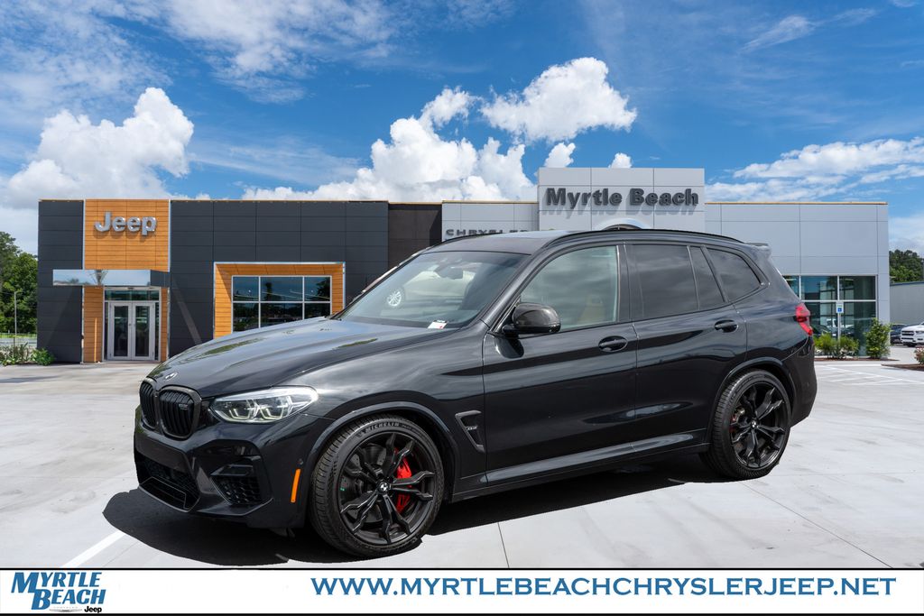 Black Sapphire Metallic 2021 BMW X3 M AWD SUV / Crossover All-Wheel Drive 8-Speed Automatic