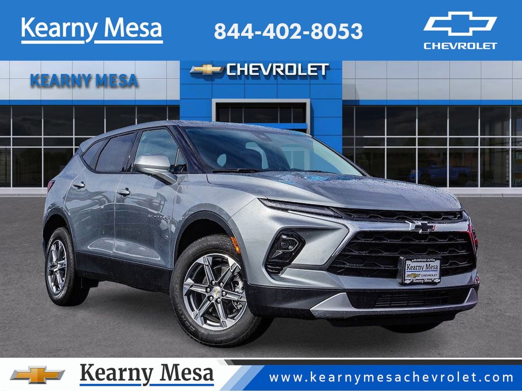 Sterling Gray Metallic 2026 Chevrolet Blazer SUV / Crossover 9-Speed Automatic Overdrive