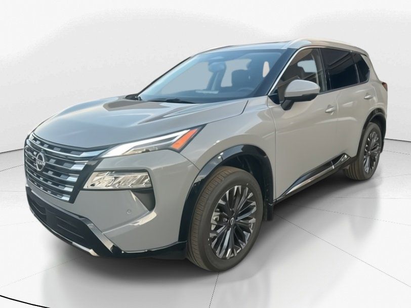 2025 Boulder Gray Pearl Nissan Rogue Platinum FWD SUV