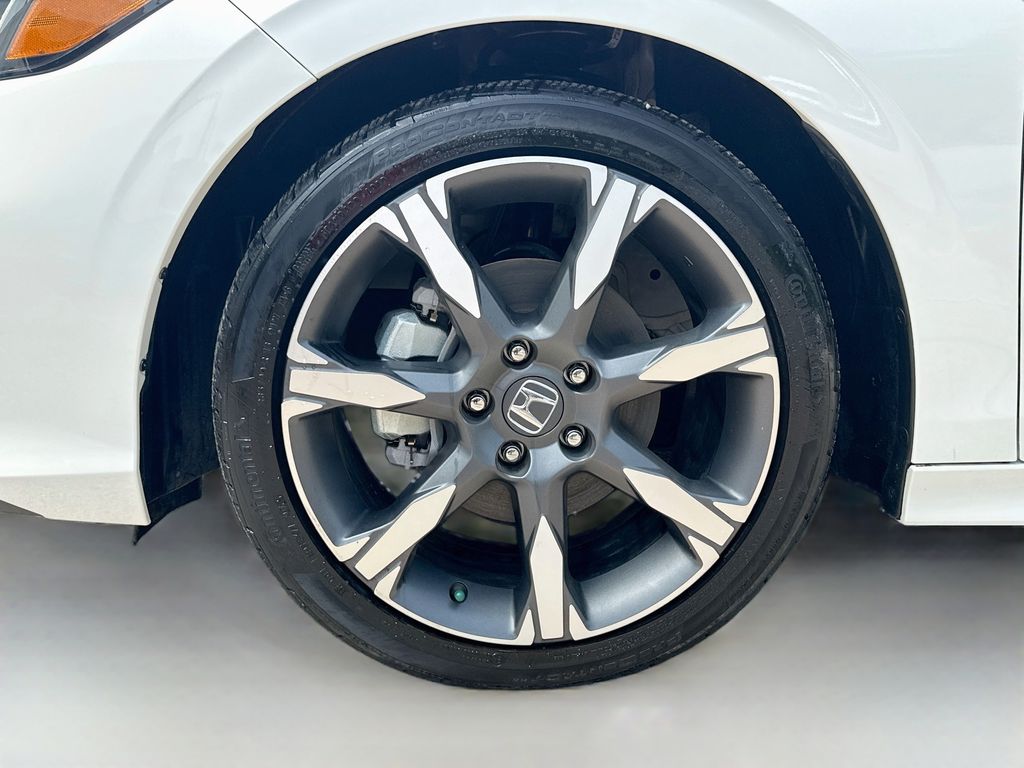 2025 Honda Civic Hybrid Sport Touring White at AutoSavvy Houston Southwest