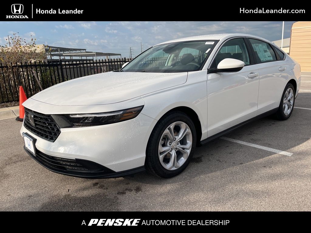 2025 Honda Accord LX -
                  Leander, TX