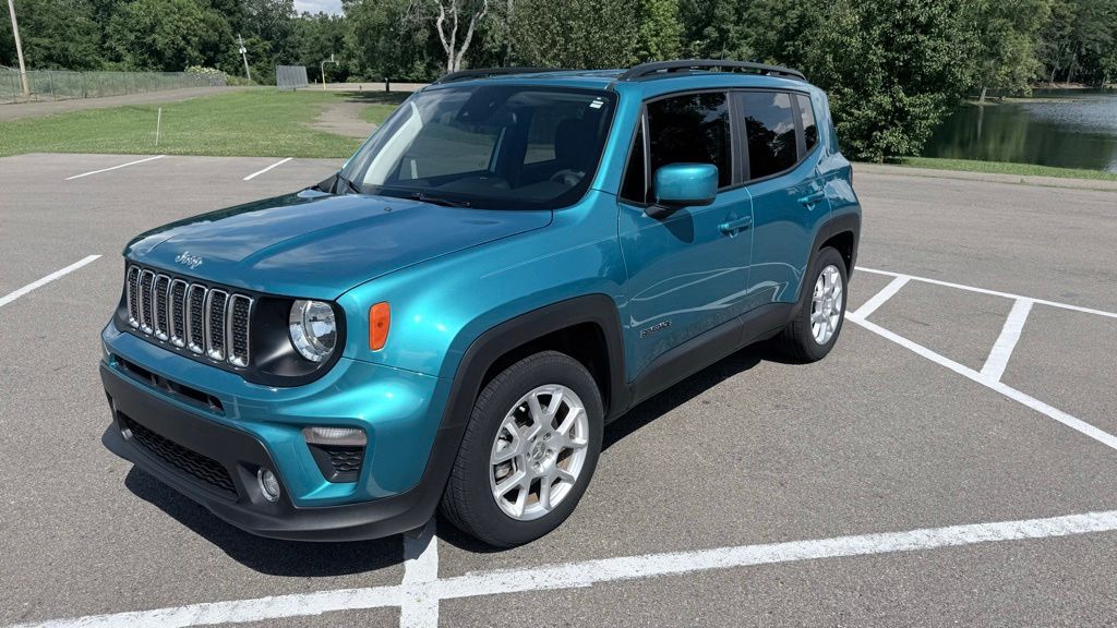 Bikini Metallic Clearcoat 2021 Jeep Renegade Latitude FWD SUV / Crossover Front-Wheel Drive 9-Speed Automatic