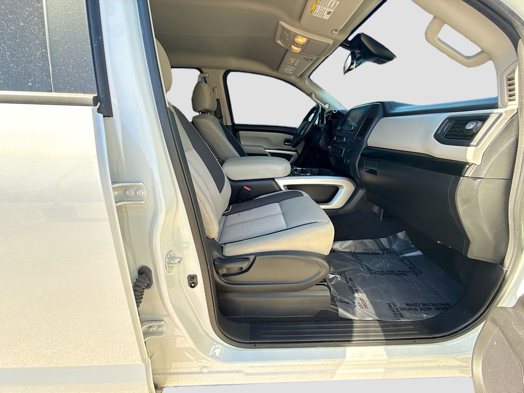 2024 Nissan Titan SV White at Bayshore Chrysler Jeep Dodge Ram