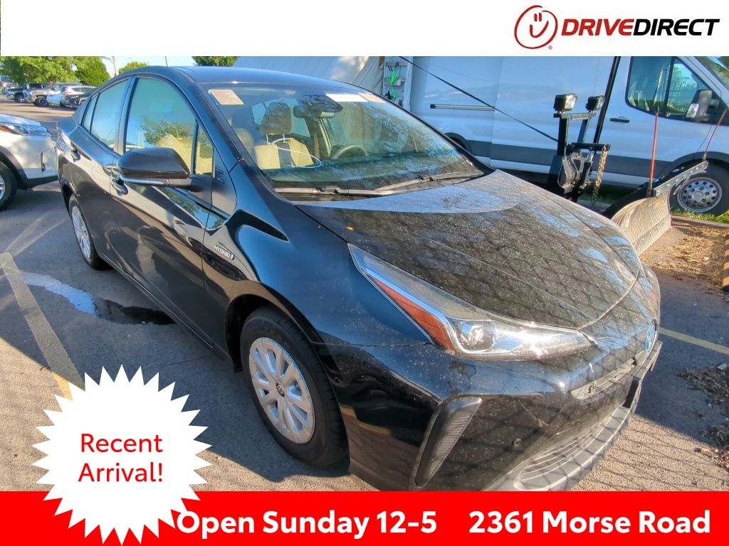 Midnight Black Metallic 2022 Toyota Prius Hatchback Front-Wheel Drive Continuously Variable Transmission